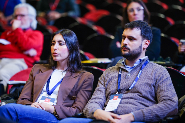 Audience during the presentation